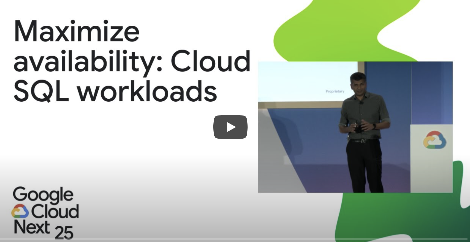 Maximize the availability and performance of your Cloud SQL workloads